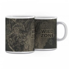 Keramikinis puodelis WILD ZONE šerno dekoracija M-196-1828