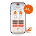 Belaidžiai šildomi vidpadžiai Alpenheat Wireless HotSole