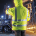 Akumuliatorinė šildanti striukė MAKITA DCJ206ZL, XL